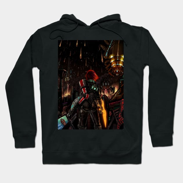 Mass Effect - Shepard told us... Hoodie by hedrick